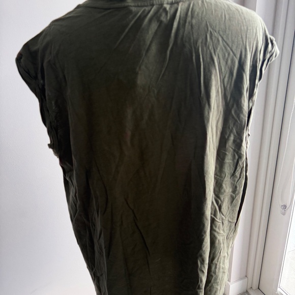 All Saints Muscle Top in Olive Green Size Medium - Picture 6 of 6